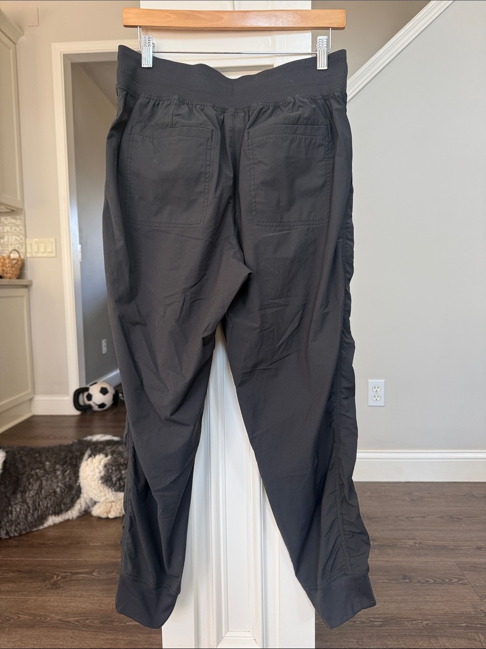 CALIA by Carrie Underwood Black Effortless Nyluxe Drawstring Jogger Pant M - Picture 6 of 7